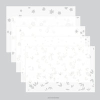 Bitsy Blooms (5pc) - Stencil Pack
