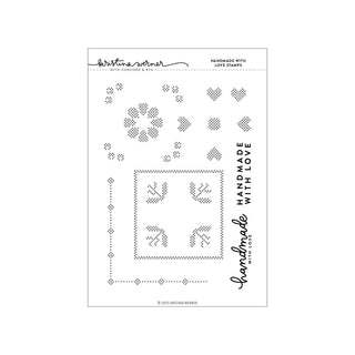 Handmade With Love - Clear Stamp