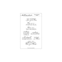 Written Words 2 - Clear Stamp
