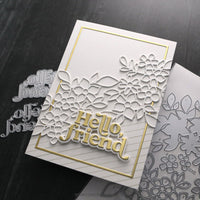 Daphne's Flowers Inlay - Die