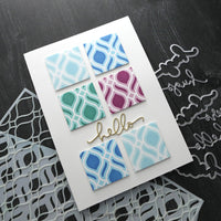 Layered Lattice (6pc) - Stencil Pack