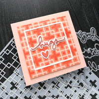 Layered Lattice (6pc) - Stencil Pack