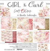 Girl & Curl - 12X12 Paper Pad