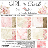 Girl & Curl - 8X8 Basics Paper Pad