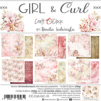 Girl & Curl - 6X6 Paper Pad