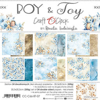 Boy & Toy - 8X8 Paper Pad