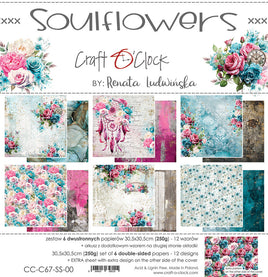 Soulflowers - 12X12 Paper Pad