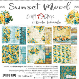 Sunset Mood- 8X8 Paper Pad