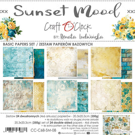 Sunset Mood - 8X8 Basics Paper Pad