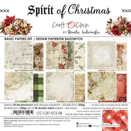 8X8 Basics Paper Pad, Spirit of Christmas