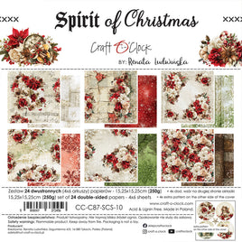 6X6 Paper Pad, Spirit of Christmas