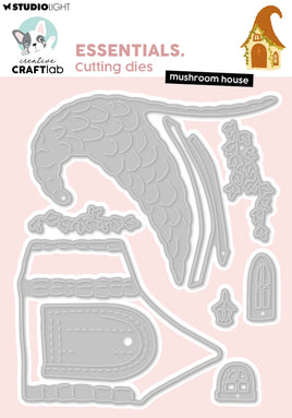 CCL Cutting Die Mushroom House Essentials 9 Pieces