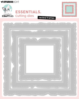 CCL Cutting Dies Nested Frames Essentials 6 Pieces