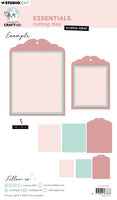 CCL Cutting Die Scallop Label Essentials 6 Pieces