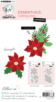 CCL Cutting Die Poinsettia Essentials 5 Pieces