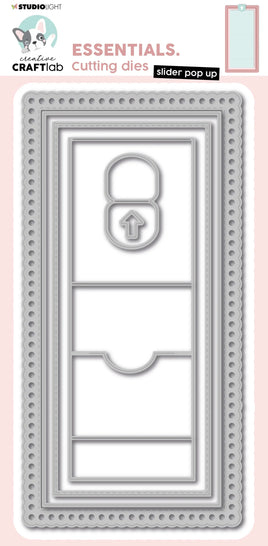 CCL Cutting Die Slider Pop Up Essentials 210x105x1mm 5 PC nr.234