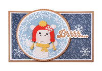 CCL Cutting Die Circle Winter Essentials 141x135x1mm 3 Pieces