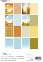 CCL Designer Paper Pad Sweater Weather Essentials 24 Sheets