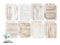 CCL Design Paper Pad White Wood Essentials 24 Sheets