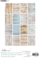 CCL Design Paper Pad Shabby Wood Essentials 24 Sheets