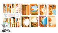 CCL Design Paper Pad Golden Fall Essentials 24 Sheets