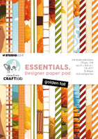 CCL Design Paper Pad Golden Fall Essentials 24 Sheets