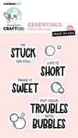 CCL Clear Stamp Stuck On You Essentials 7 Pieces