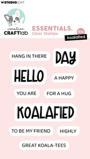 CCL Clear Stamps Koalified Essentials