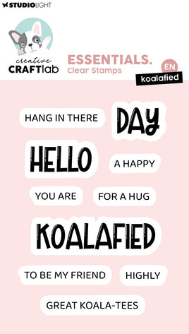 CCL Clear Stamps Koalified Essentials
