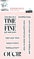 CCL Clear Stamp Get Well Essentials 8 Pieces