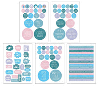CCL Sticker Pad Days To Remember Essentials 15 Sheets