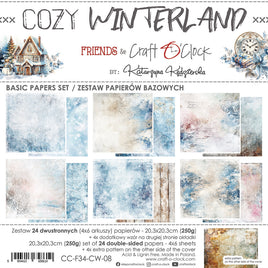 Cozy Winterland - 8X8 Basics Paper Pad