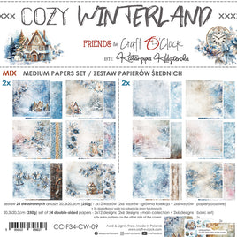 Cozy Winterland - 8X8 Mix Paper Pad