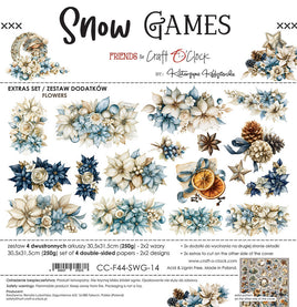 Extras Set, Snow Games - Flowers