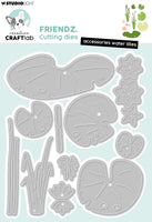 CCL Cutting Die Water Lilies Friendz 16 Pieces