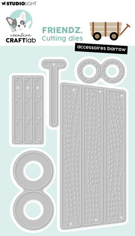 CCL Cutting Dies Accessoires Barrow Friendz 5 Pieces
