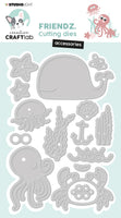 CCL Cutting Dies Sea Accessoires Friendz 127x84x1mm 15 PC nr.546