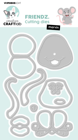 CCL Cutting Die Marvin Mouse Friendz 10 PC
