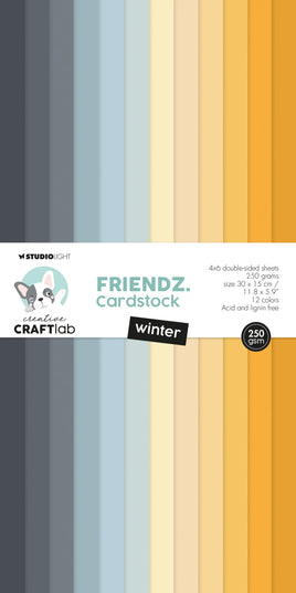 CCL Paper Pad Winter Friendz 300x150x9mm 36 SH nr.121