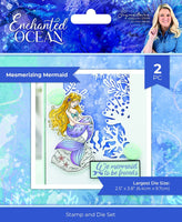 Enchanted Ocean - Mesmerizing Mermaid - Sara Signature Clear Stamp & Die Set