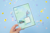 Enchanted Ocean - Wonderful Waves - Sara Signature 2D Embossing Folder