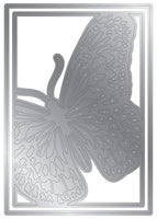 Lady Butterfly - Crafter's Companion Metal Die 5"X7"