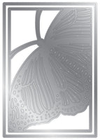 Admiral Butterfly - Crafter's Companion Metal Die 5"X7"