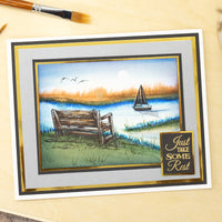 Peaceful Bliss - Sheena Crafts Clear Stamp
