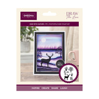 One with Naturet - Sheena Crafts Clear Stamp