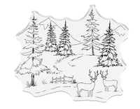 Forest Glade, Christmas Rose - Sara Signature Clear Acrylic Stamp