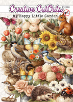 Creatief Art - Die-Cuts - My Happy Little Garden - 23 Pieces