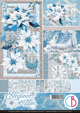 Elegance of Blue - A4 Creative Pad