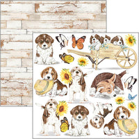 Farmhouse Garden - 6X6 Fussy Cut Pad