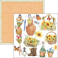 Farmhouse Garden - 6X6 Fussy Cut Pad